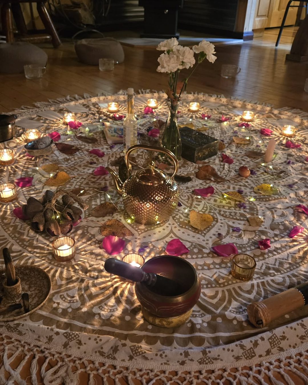 Cérémonie cacao retraite Padma